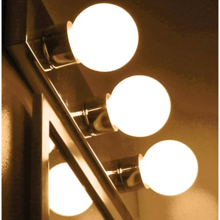 Foco G25 luz neutra vidrio blanco