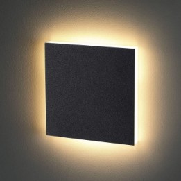Lámpara de pared exterior cuadro