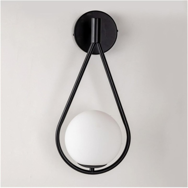 Lámpara de pared gota y esfera