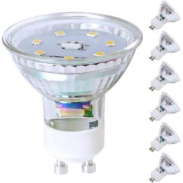 Bombillo Spot Rosca GU10 Led Luz Cálida