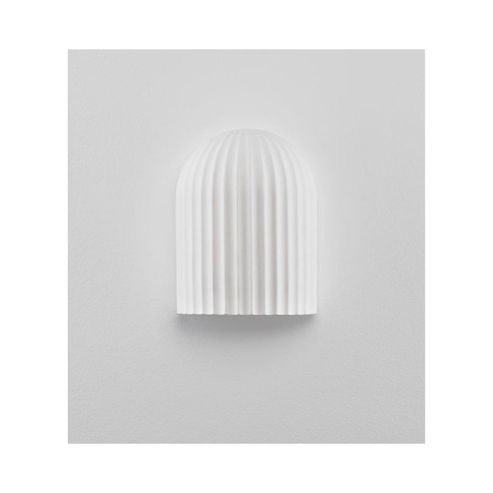 Lámpara de pared de resina color blanco o café