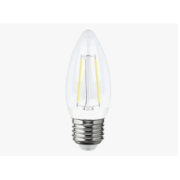 Foco E26 Tipo Vela Luz Blanca