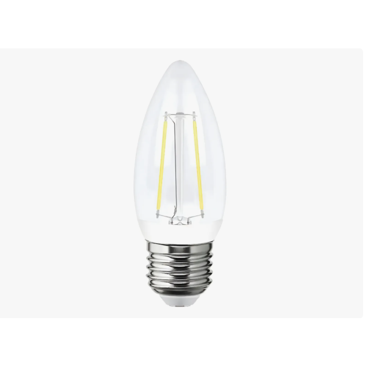 Foco E26 Tipo Vela Luz Blanca