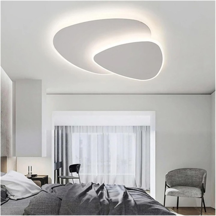 Lámpara de cielo elegante blanca