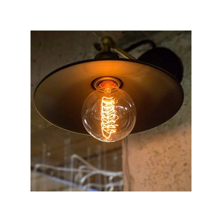 Foco Vintage Esfera Luz cálida Incandescente