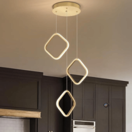 Lámpara colgante irregular luz LED