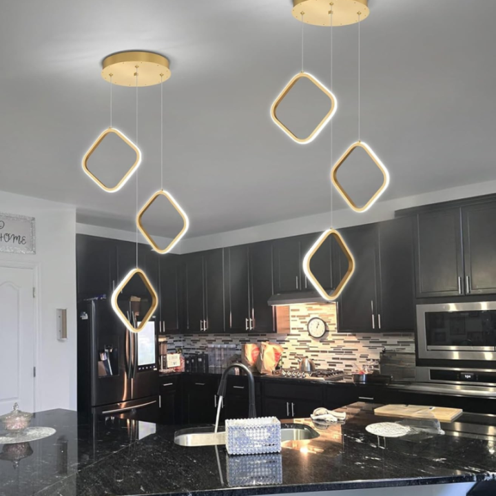 Lámpara colgante irregular luz LED