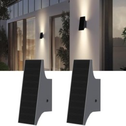 Lámpara solar de pared estilo moderno (2 unidades)