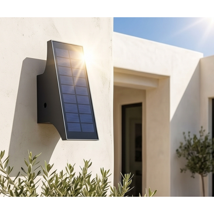 Lámpara solar de pared estilo moderno (2 unidades)