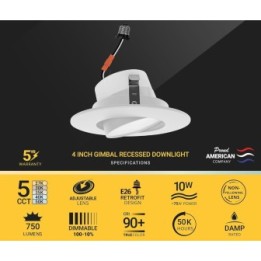 Luces LED empotrables dirigibles