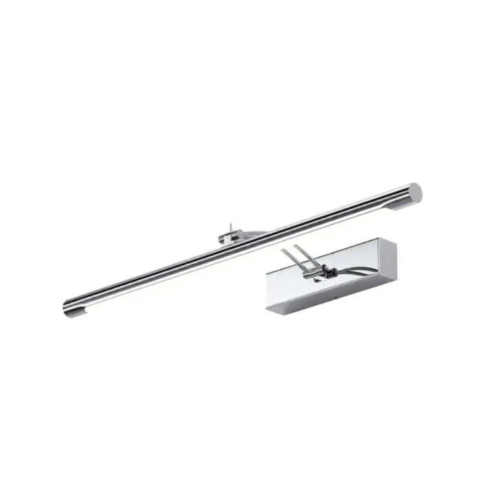 Lámpara de pared LED cromada