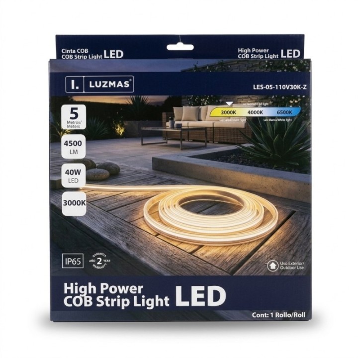 Tira LED para exterior (rollo de 5m)