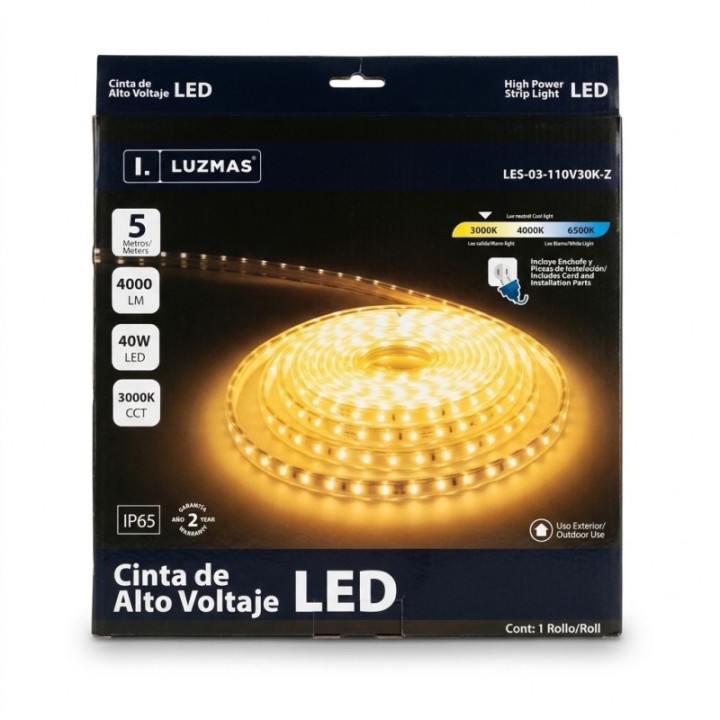 Tira LED para interior (rollo de 5m)