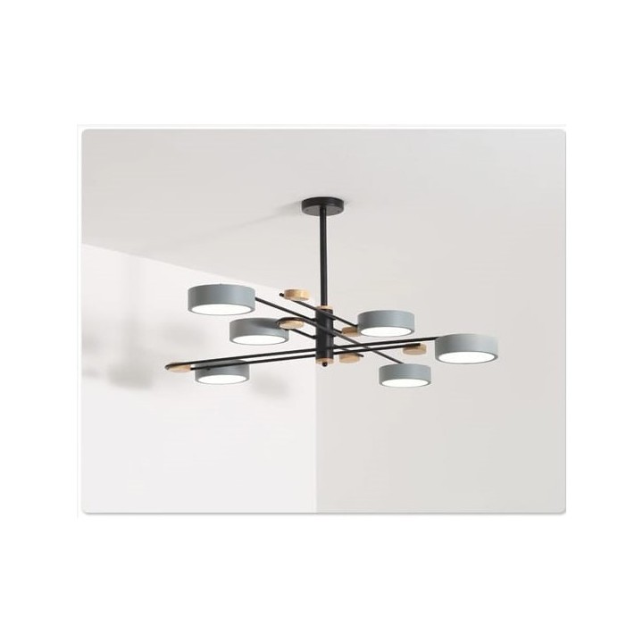 Lámpara de cielo LED con 6 luces