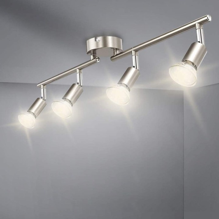 RIEL  PARA CIELO DE 4 LUCES