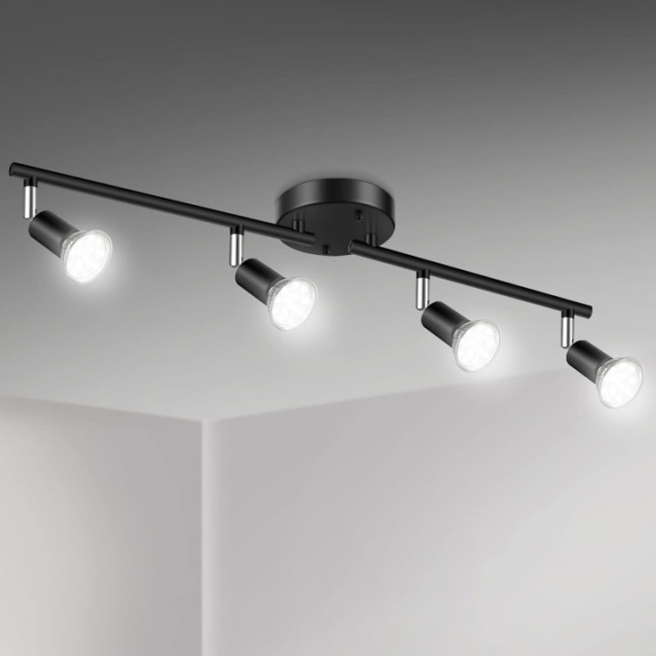 RIEL  PARA CIELO DE 4 LUCES